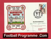 Manchester United Kevin Moran Autograph Signed FDC 1983 FA Cup Winners