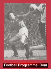 Manchester United Mickey Thomas Autograph Signed Man Utd 1978 – 1981