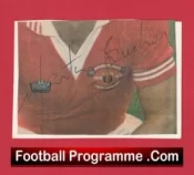 Manchester United Martin Buchan Autograph Signed Man Utd