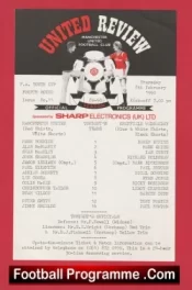 Manchester United v Sheffield Wednesday 1990 – Youth Cup Ryan Giggs