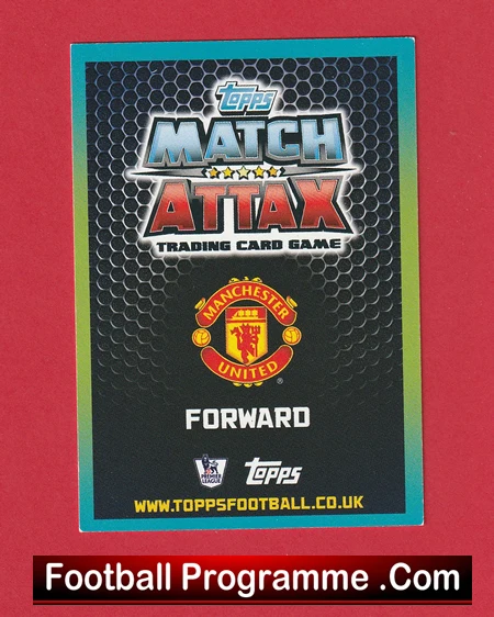 Manchester United Memphis Depay Autographed Signed Football Card Man Utd - Image 3