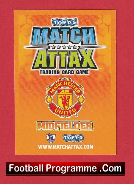 Manchester United Darren Fletcher Autograph Signed Football Card Man Utd - Image 3
