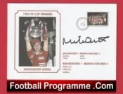 Manchester United Mike Duxbury Autograph Signed FDC
