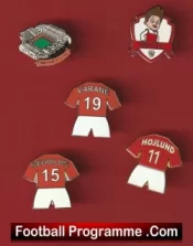 Manchester United Football Badge Collection Man Utd Badges X 5