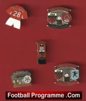 Manchester United Football Badge Collection Man Utd Badges X 5