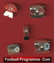 Manchester United Football Badge Collection Man Utd Badges X 5