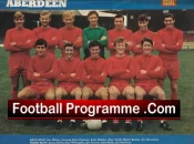 Aberdeen Football Club Multi Autographed Signed Team Picture 1970s