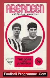 Aberdeen v Juventus 1971 – UEFA Cup Second Leg
