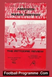 Aberdeen v Marek Dimitrov 1978 – Alex Ferguson First Season Manager