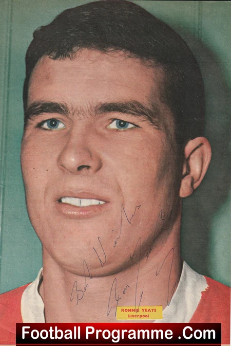 Liverpool Ron Yeats Autographed Signed Picture - Image 2