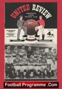 Manchester United v Newcastle United 1958 – Munich Season