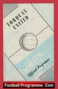 Torquay United v Gillingham 1951 – 1950s