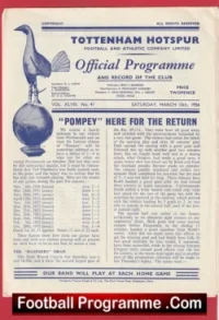 Tottenham Hotspur v Portsmouth 1956 – 1950s