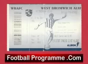 West Bromwich Albion v Manchester United 2004 – Match Ticket