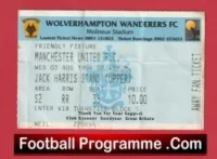 Wolves v Manchester United 1994 – Football Ticket