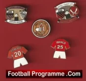 Manchester United Football Badge Collection Man Utd Badges X 5