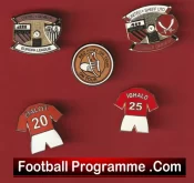 Manchester United Football Badge Collection Man Utd Badges X 5