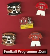 Manchester United Football Badge Collection Man Utd Badges X 5