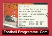 Manchester United v Chelsea 2005 – Football Ticket