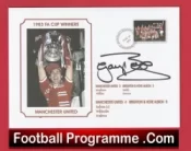 Manchester United Gary Bailey Autograph Signed FDC