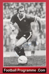 Manchester United Jimmy Greenhoff Autographed Magazine Picture
