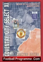 Coventry City v Manchester United 1997 – Dave Busst Eric Cantona Last Match