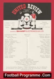 Manchester United v Sheffield United 1988 – Reserves Match Mark Robins