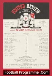 Manchester United v Sheffield United 1988 – Reserves Match Mark Robins