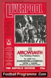 Liverpool v Manchester United 1978 – Gordon McQueen Debut Signed