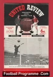 Manchester United v WBA 1963 – George Best Debut – First Game Genuine