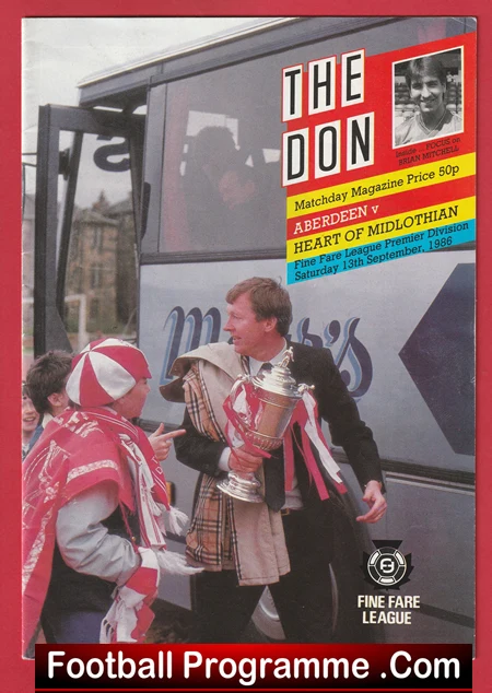 Aberdeen v Heart Of Midlothian 1978 - Alex Ferguson Manager - Image 2