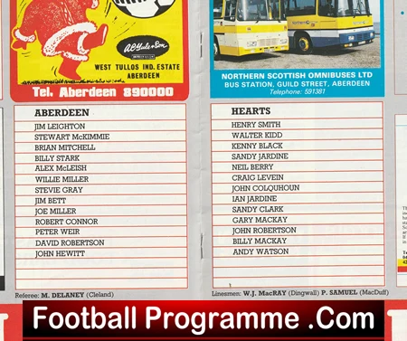 Aberdeen v Heart Of Midlothian 1978 - Alex Ferguson Manager - Image 4