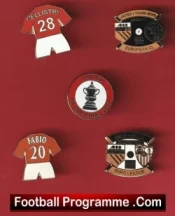 Manchester United Football Badge Collection Man Utd Badges X 5