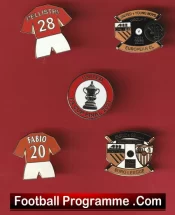 Manchester United Football Badge Collection Man Utd Badges X 5