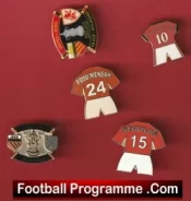 Manchester United Football Badge Collection Man Utd Badges X 5