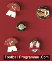 Manchester United Football Badge Collection Man Utd Badges X 5