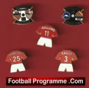 Manchester United Football Badge Collection Man Utd Badges X 5