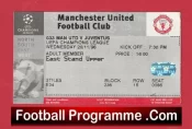 Manchester United v Juventus 1996 – Football Ticket