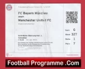 Bayern Munich v Manchester United 2019 – Match Ticket Germany