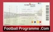 Manchester United v Manchester City 2017 – Match Ticket Reserves