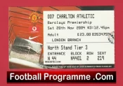 Manchester United v Charlton Athletic 2004 – Football Ticket Man Utd
