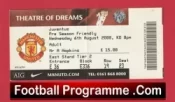 Manchester United v Juventus 2008 – Pre Season Friendly Ticket