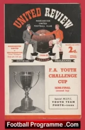 Manchester United v Southampton 1957 – Youth Cup Semi Final