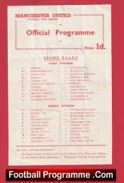 Manchester United v The Rest 1956 – Man Utd Busby Babes Reserves