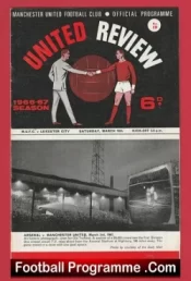 Manchester United v Leicester City 1967 – Shows First CCTV Screen Old Trafford