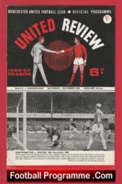 Manchester United v Sunderland 1966 – Man Utd