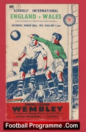 England v Wales 1953 – Young Boy Sir Bobby Charlton