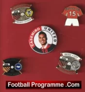 Manchester United Football Badge Collection Man Utd Badges X 5