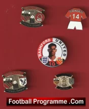 Manchester United Football Badge Collection Man Utd Badges X 5