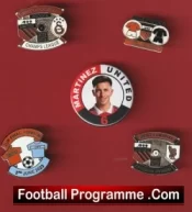 Manchester United Football Badge Collection Man Utd Badges X 5